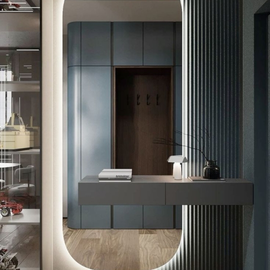gương trang trí decor dạng đứng